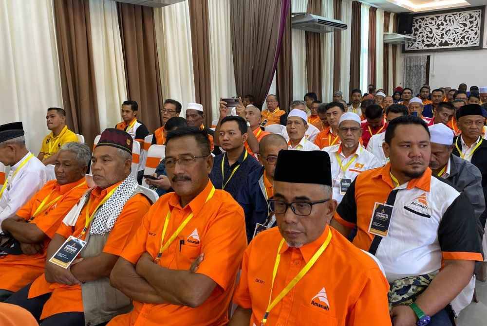 Sebahagian daripada ahli Amanah yang hadir pada Konvensyen Amanah Negeri Kelantan.