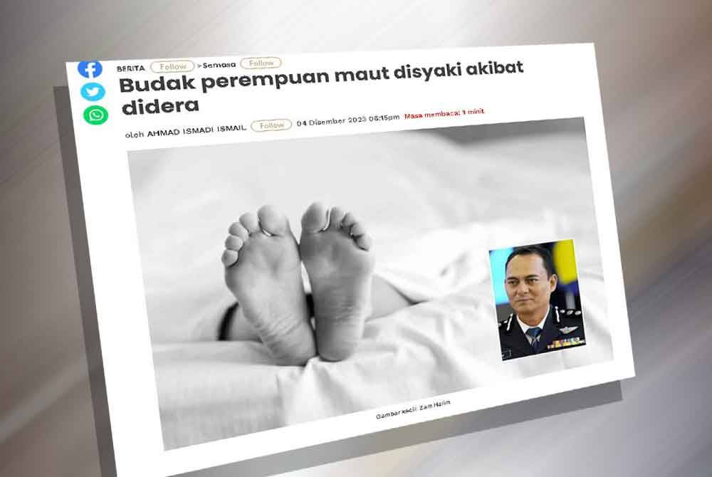 Laporan Sinar Harian.