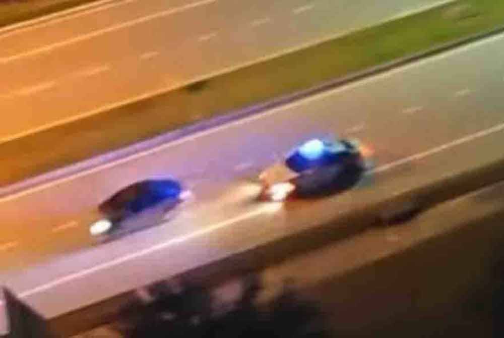 Video tular memaparkan aksi kereta peronda polis mengejar sebuah kereta Perodua Bezza dari Petaling Jaya hingga ke Cyberjaya.