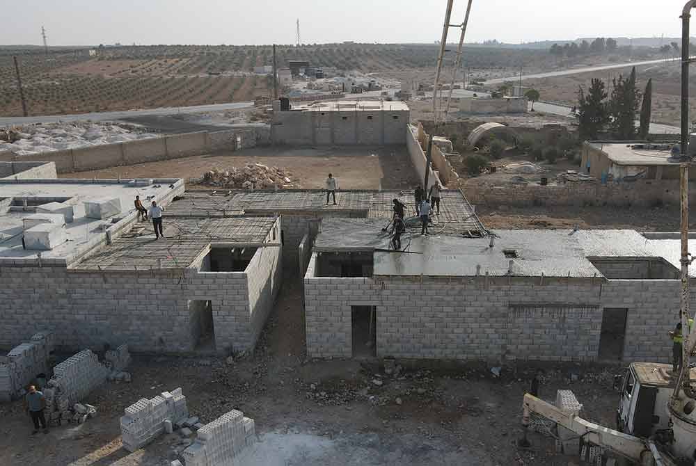 Projek Sinar Baitul Ridha di Al-Bab, Syria dilaksanakan untuk mewujudkan penempatan kepada keluarga yang terkesan akibat tragedi gempa bumi pada Februari lalu.