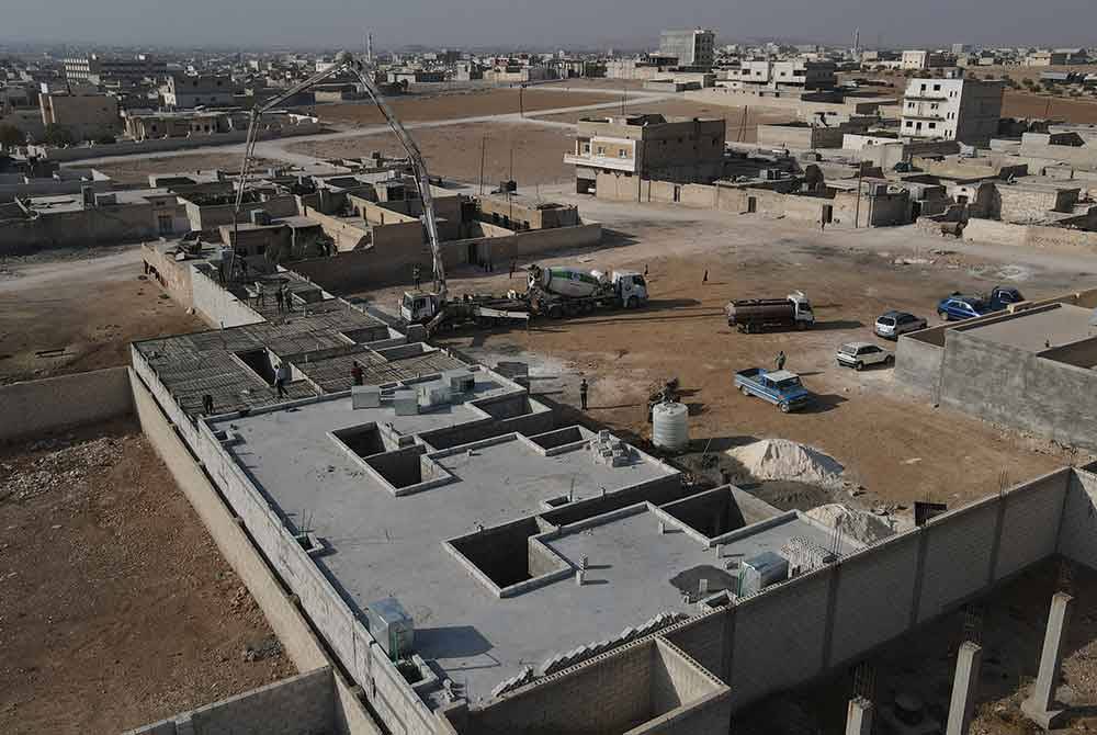 Projek Sinar Baitul Ridha yang bermula pada 6 Oktober lalu kini siap 70 peratus.