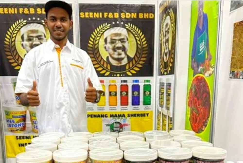 Syed Muhammad Hafizberjaya merekodkan jualan sebanyak enam angka walaupun sekadar menjual mi sotong segera.