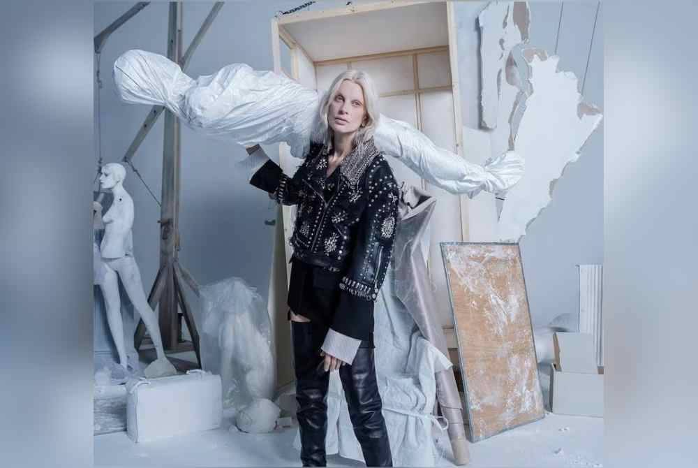 Gambar koleksi yang mencetuskan kontroversi. Gambar ini kemudiannya dipadam oleh Zara. - Foto ihsan majalah Lifestyle, Zara