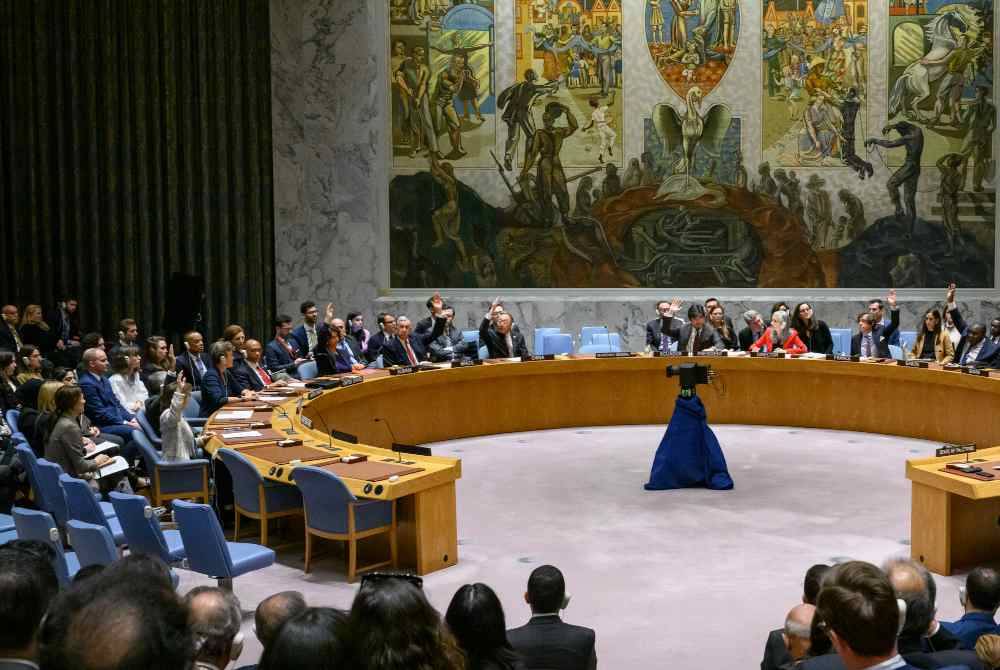 Mesyuarat UNSC yang berlangsung di Ibu Pejabat PBB di New York pada Jumaat.