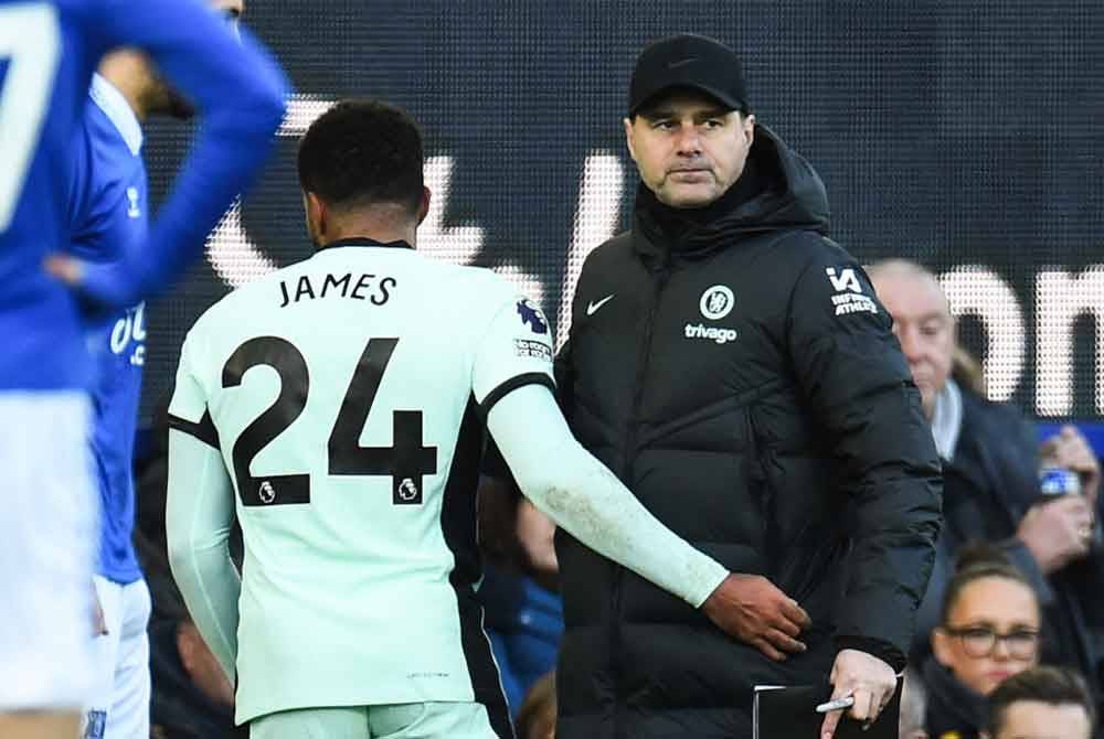 Pochettino (kanan) menyifatkan Chelsea perlu diperkukuhkan dengan pembelian pemain baharu. - Foto AFP
