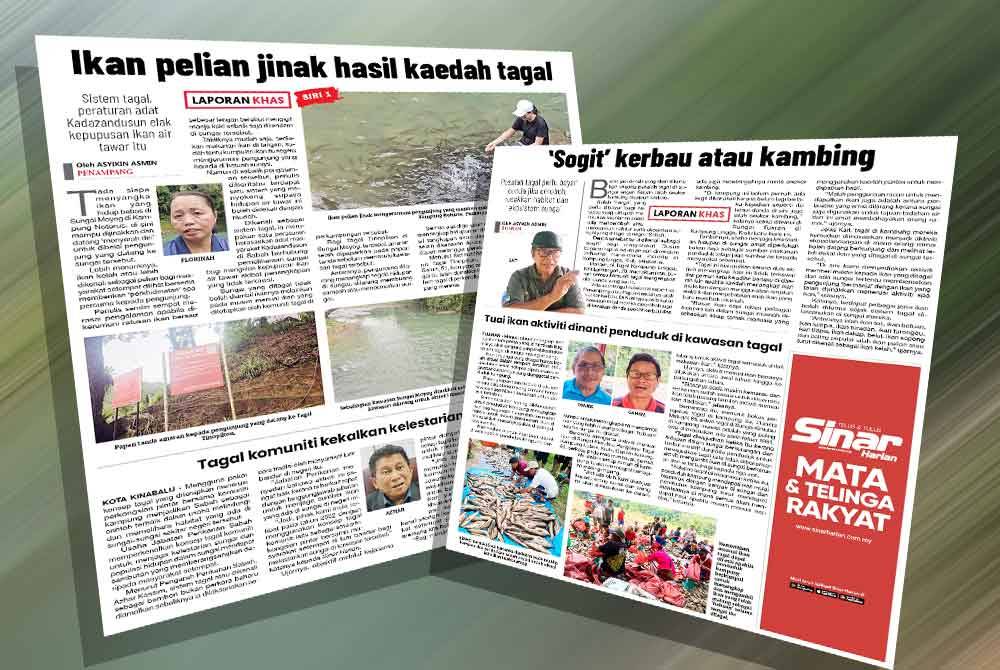 Laporan Sinar Harian pada Isnin.