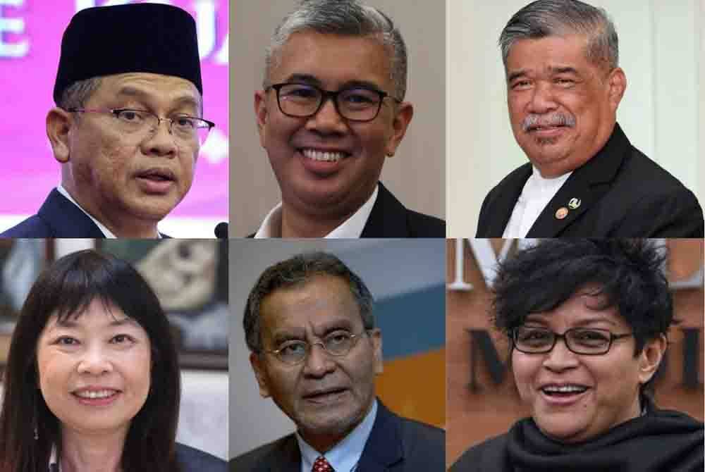 Mohd Na'im, Tengku Zafrul, Mohamad Sabu, Lim Hui Ying, Dr Dzulkefly, Azalina
