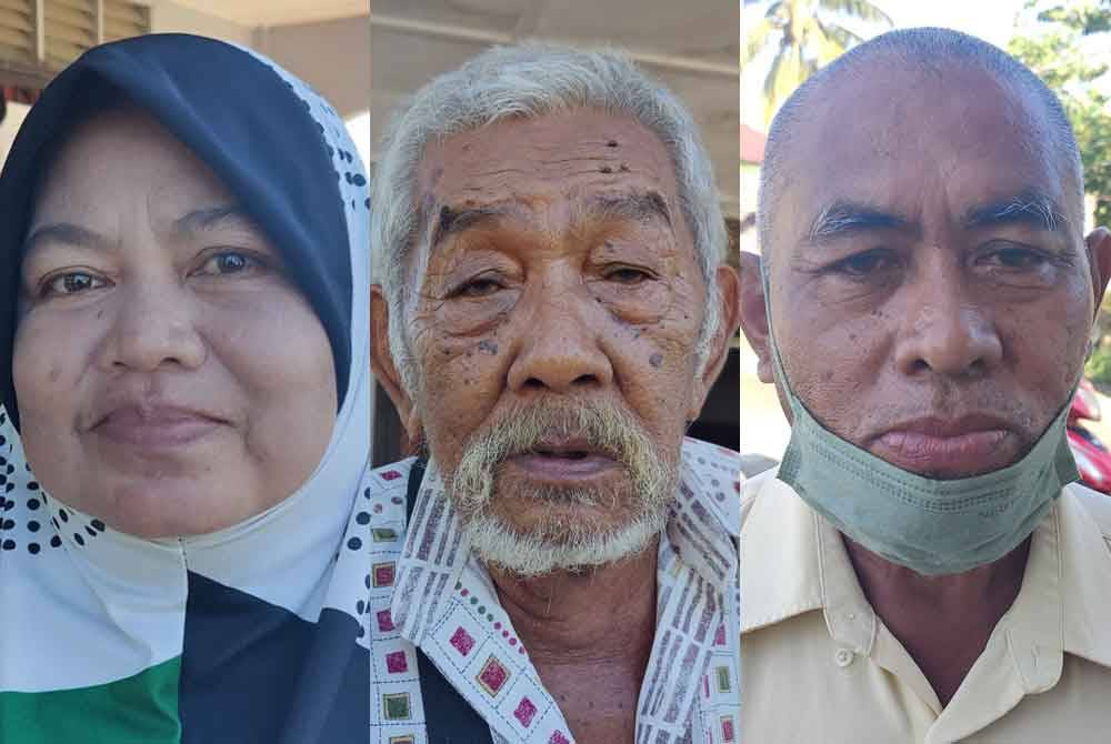 Dari kiri: Suzana, Mat Sabu,Talib