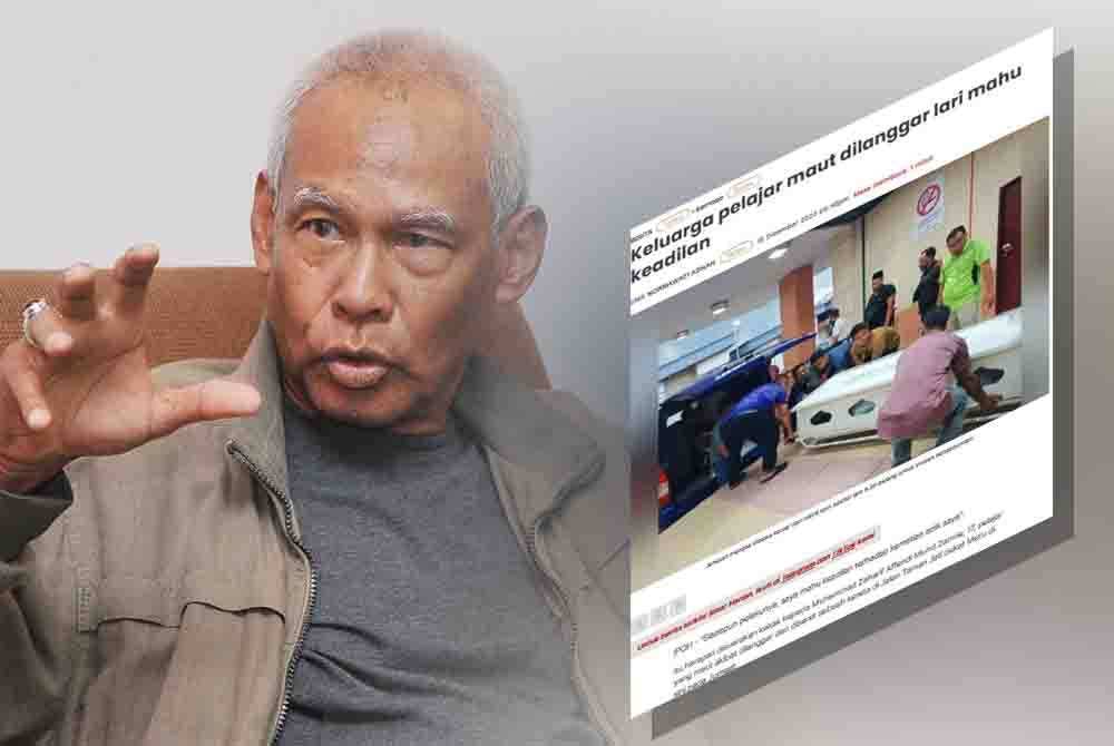 Musa minta orang ramai memberi ruang kepada pihak polis menyiasat kes kemalangan membabitkan seorang pegawai kanan polis dan pelajar sekolah di Ipoh, Perak.