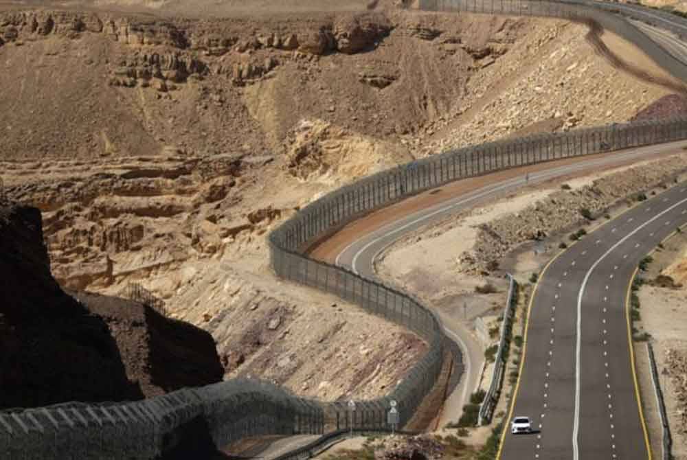 Tembok sempadan Mesir-Gaza diperkukuhkan sejak perang ganas itu tercetus pada 7 Oktober lalu.