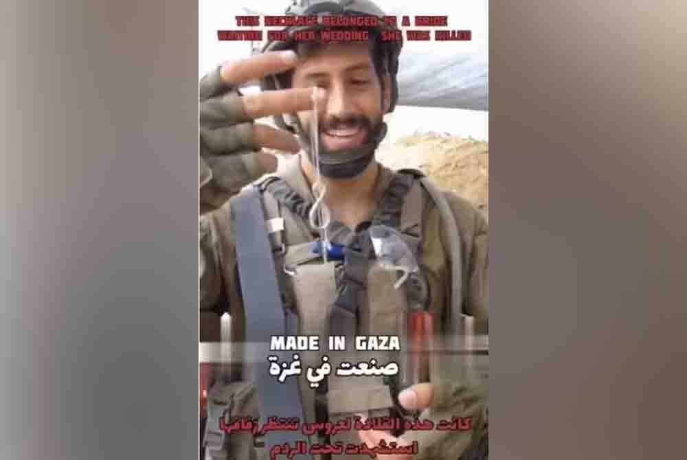 Salah sebuah klip video memaparkan perbuatan mencuri dilakukan rejim Zionis dan menjadi tular di media sosial.