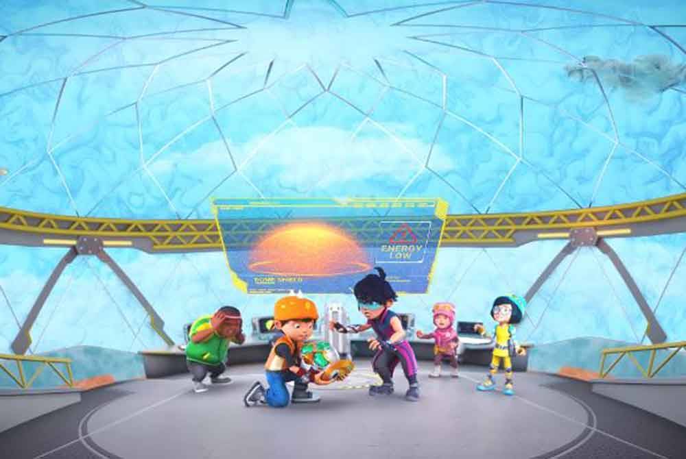 Satu episod khas 'BoBoiBoy Kembara ke Angkasa' akan ditayangkan di Langkawi SkyDome dalam format unik.