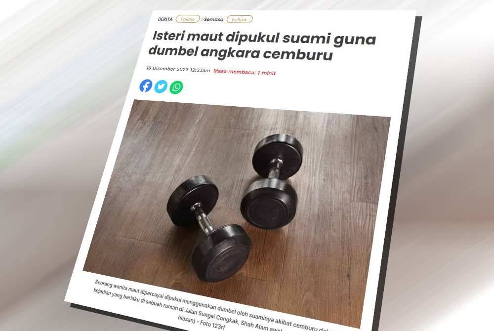 Laporan Sinar Harian.