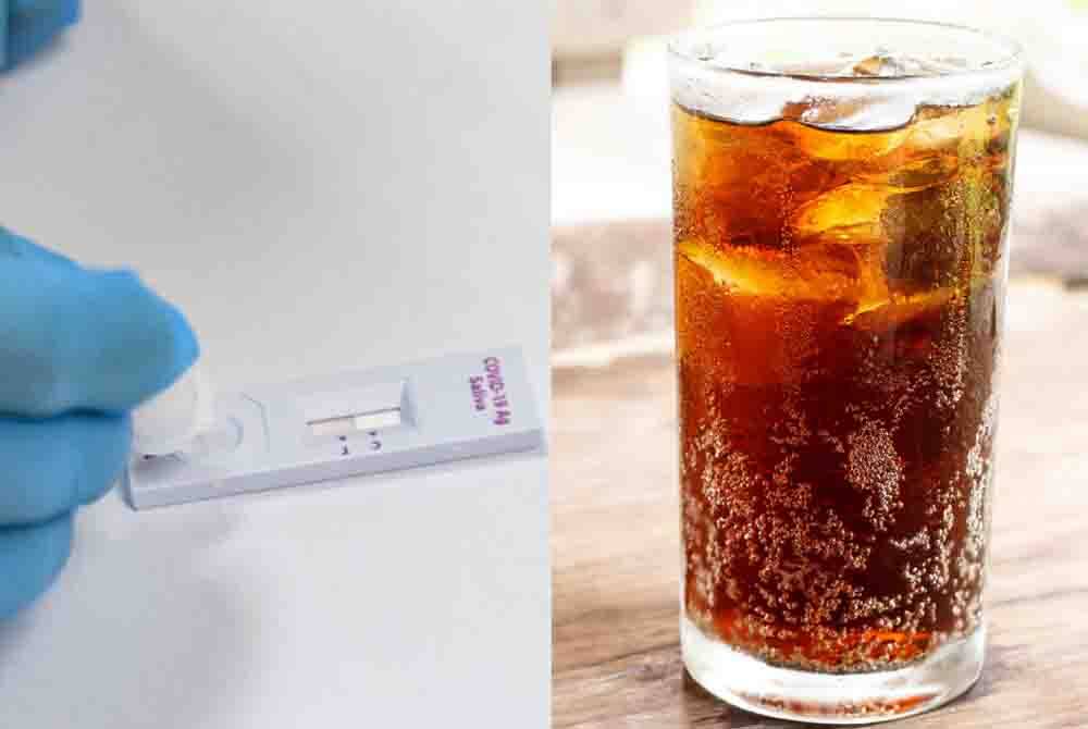Menggunakan minuman berkarbonat sebagai sampel untuk pengujian Covid-19 bukanlah kaedah saintifik yang sah atau boleh dipercayai.
