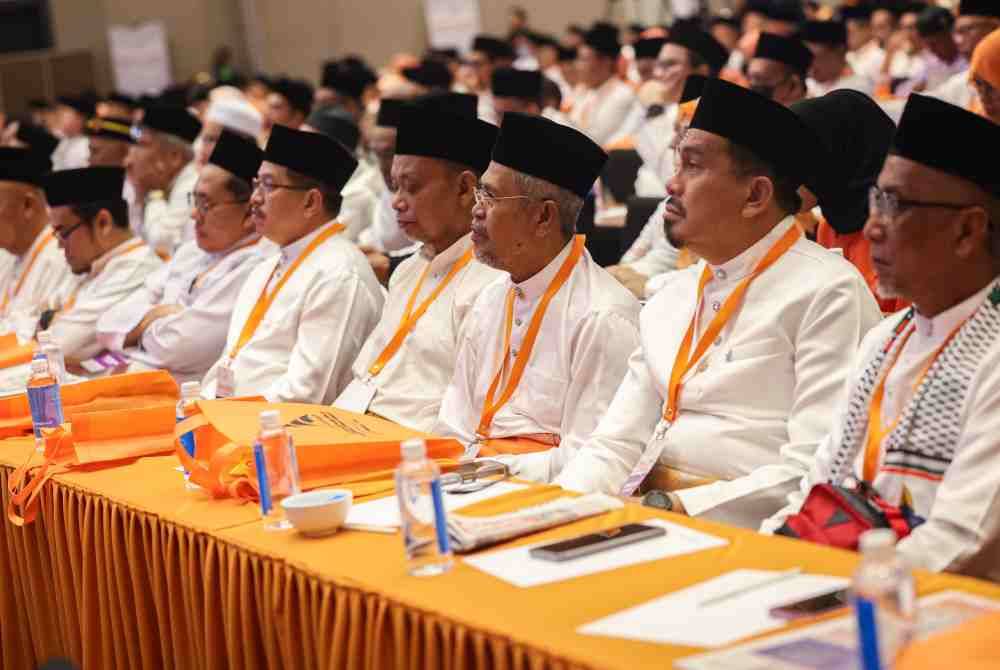 Antara perwakilan yang hadir pada Konvensyen Nasional Amanah di Wyndham Acmar pada Sabtu. - Foto Bernama