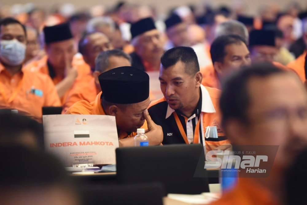 Perwakilan yang hadir pada Konvensyen Nasional Amanah 2023 yang berlangsung di salah sebuah hotel di Klang pada Ahad. - Foto Sinar Harian MOHD RAFIQ REDZUAN HAMZAH