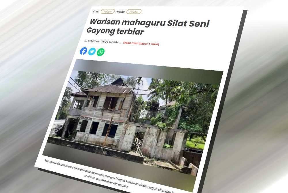 Laporan Sinar Harian.