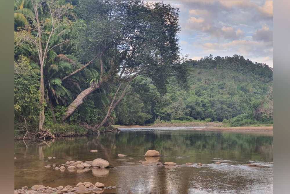 Lokasi mangsa dilaporkan lemas di Sungai Kaiduan, Kampung Kaiduan, Kinarut Papar.