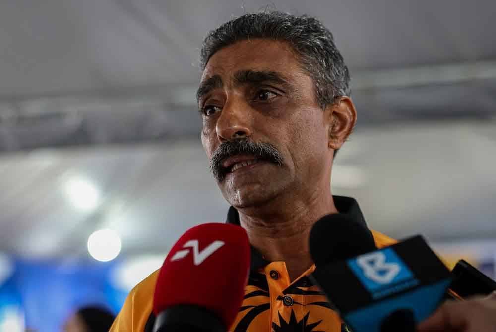 Noorul Ariffin ketika ditemui pada sidang akhbar Kejohanan Bola Sepak Piala KTM Komuter 2023 di EV Arena Shah Alam hari ini. - Foto: Bernama