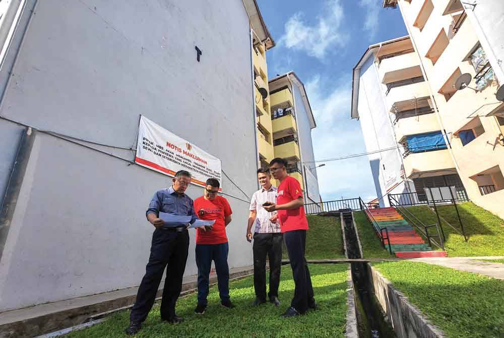 MBS menaikkan notis amaran kepada penduduk untuk menjelaskan sewa atau berdepan tindakan tegas.