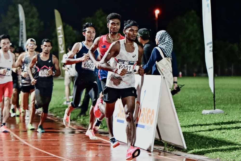 Vimal, Chooi Fern juara sulung 5000m (Jemputan) Run The Track