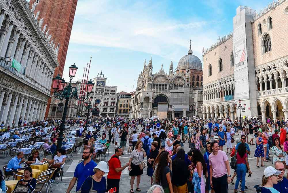 Venice menjadi lokasi tarikan pelancong dari seluruh dunia. - Agensi