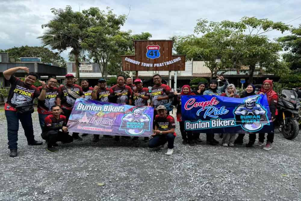 
Berehat di Route 41 Cowboy Town Phattalung yang menjadi destinasi popular bikers.