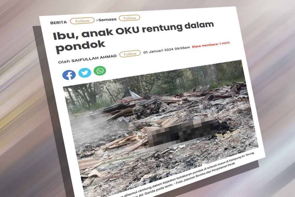 Laporan Sinar Harian.