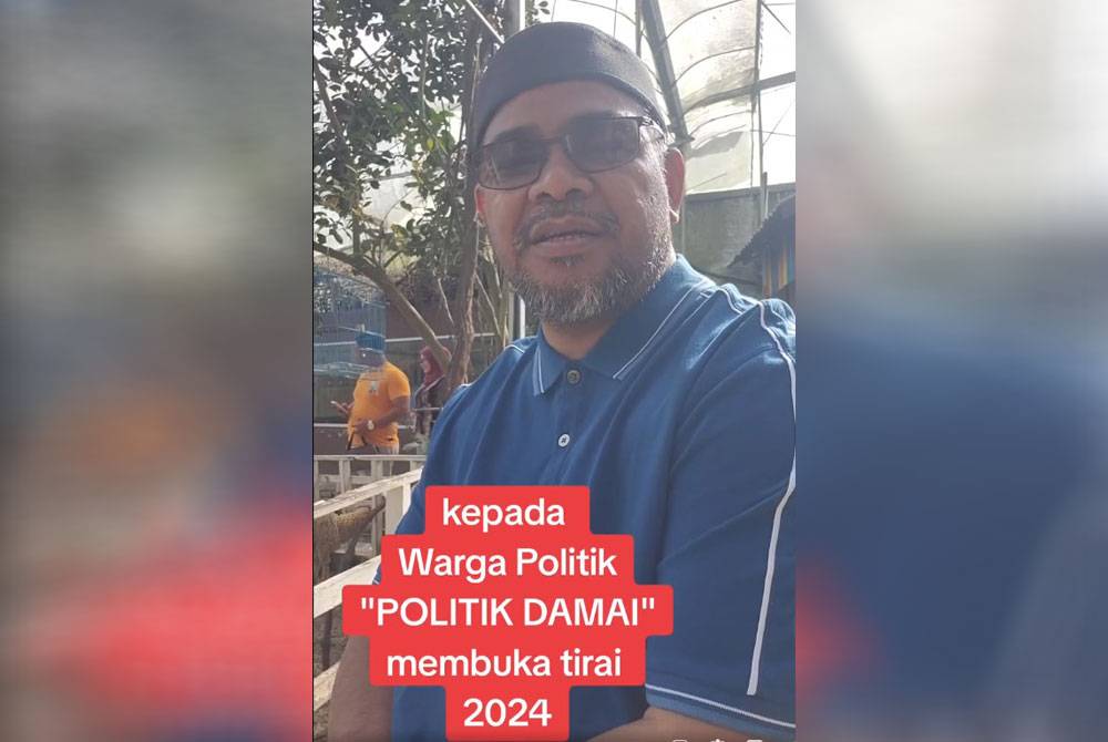 Tangkap layar video Timbalan Pengerusi Majlis Ulama UMNO, Datuk Dr Mohd Khairuddin Aman Razali menerusi hantaran di Facebook pada Isnin