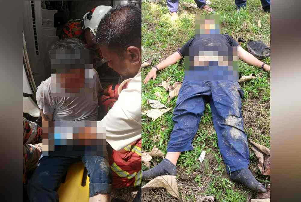 Mangsa yang cedera dibawa ke Hospital Sungai Bakap untuk rawatan.