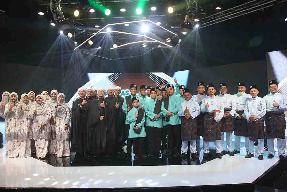 Finalis Pentas Marhaban yang terdiri daripada kumpulan Qalbun Hadi, Al Maqari, Raudhatul Ashwaq dan Al Muhtadin