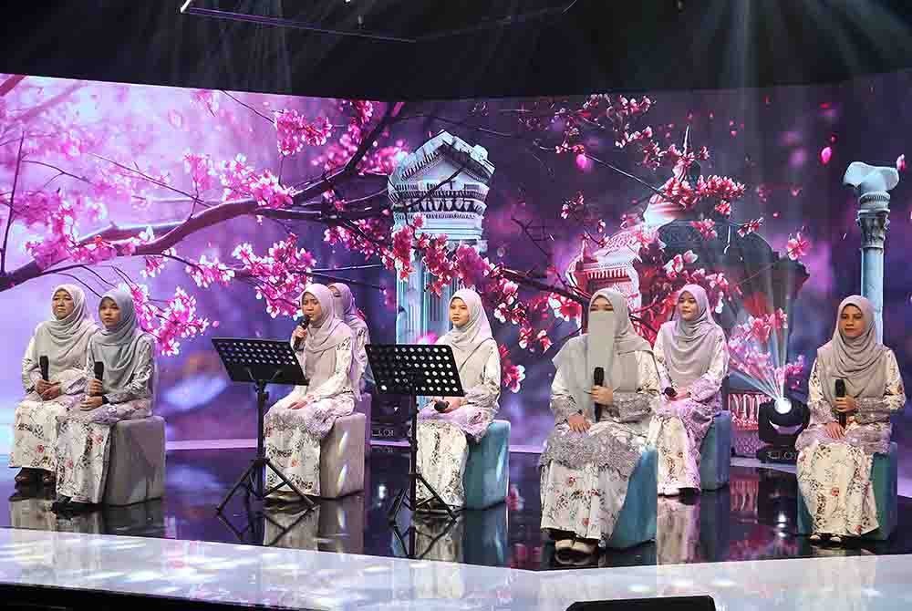 Qalbun Hadi merupakan satu-satunya kumpulan wanita yang layak ke minggu akhir.