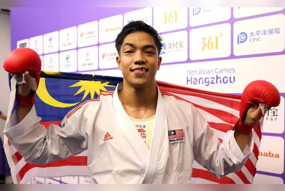 Arif impi podium Kejohanan Dunia Karate
