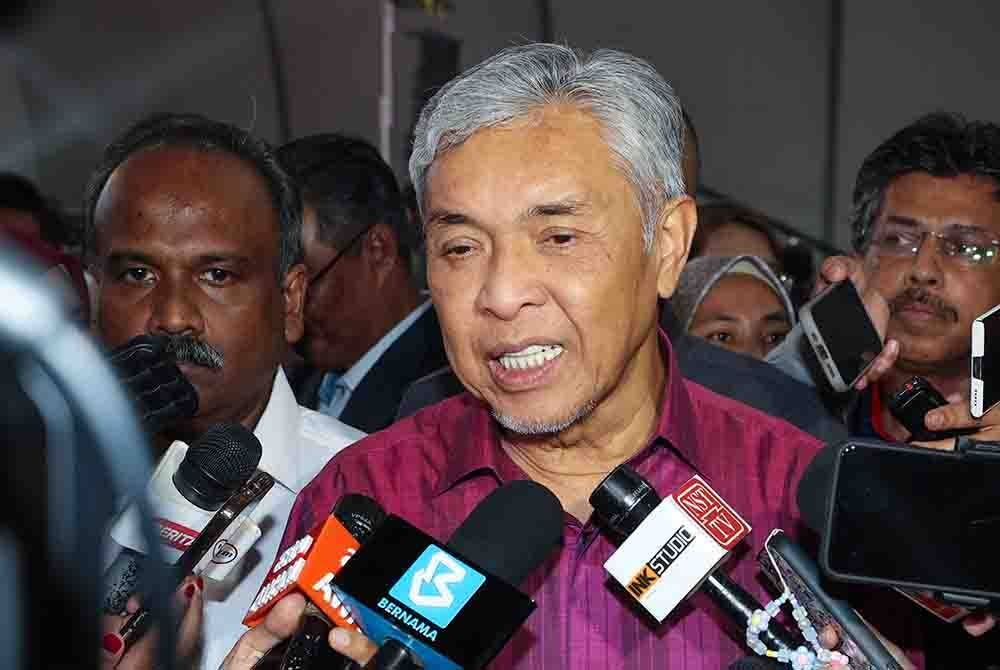 Ahmad Zahid - Foto Fail Bernama