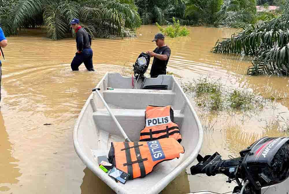 Operasi SAR digerakkan selepas menerima laporan berhubung kehilangan mangsa ketika keluar menjaring ikan di Kampung Belengu.