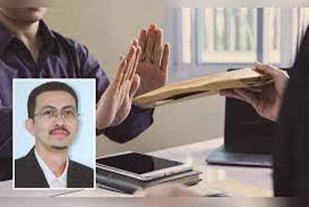 Identiti pemberi dan penerima rasuah perlu didedahkan secara adil kerana perbuatan tersebut merupakan kesalahan yang sama berat. Gambar kecil: Rahime