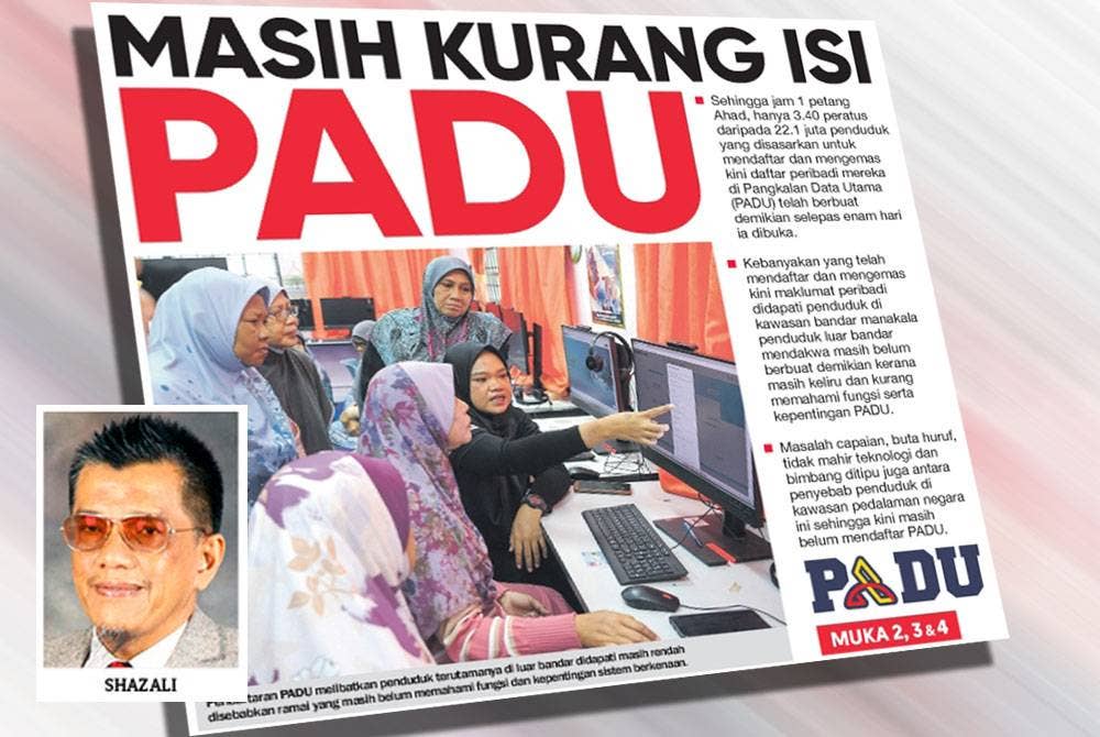 Rata-rata rakyat mengakui kurang maklumat tentang PADU yang dihebahkan secara umum dan mudah diterima seperti di televisyen menyebabkan mereka belum jelas mengenai kepentingannya.