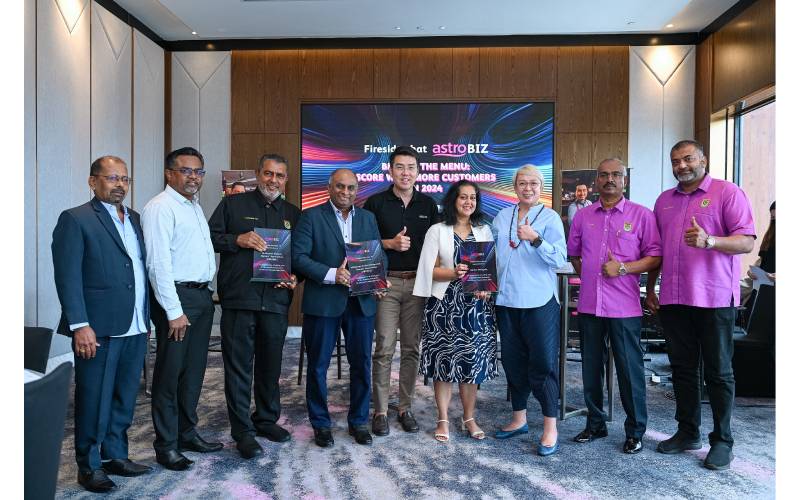 Wakil persatuan restoran yang terlibat dalam program BIZone Fireside Chat 2024 di sebuah hotel di Petaling Jaya pada Rabu.