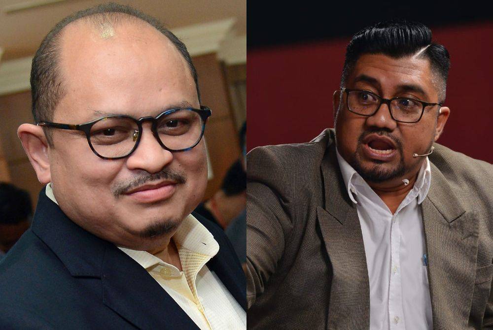 Shamsul Iskandar (kiri), dan Che'gubard