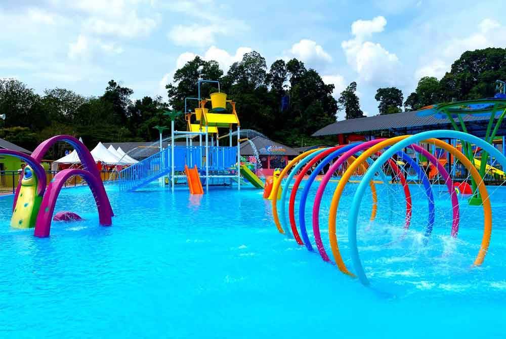 Pelbagai permainan dan kemudahan disediakan untuk pelbagai peringkat umur.
