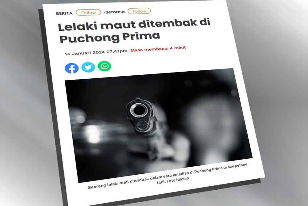 Laporan Sinar Harian.