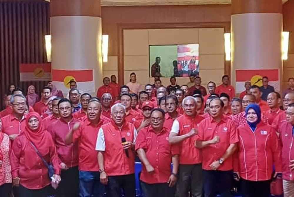 Antara yang hadir pada Majlis Amanat Ketua UMNO Sabah 2024 Bersama Pimpinan Bahagian UMNO Seluruh Bahagian Sabah,