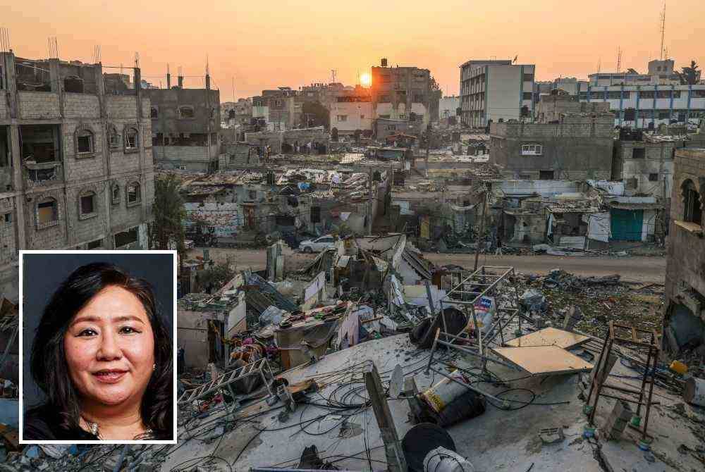 Bulan Sabit Merah Palestin menganggarkan kira-kira 180 kelahiran dicatatkan dalam tempoh sehari di Gaza dan nasib ibu-ibu berkenaan amat menyedihkan serta nyawa mereka diancam 'bahaya' akibat serangan berterusan tentera Israel. Foto AFP. Gambar kecil: Karen Cheah