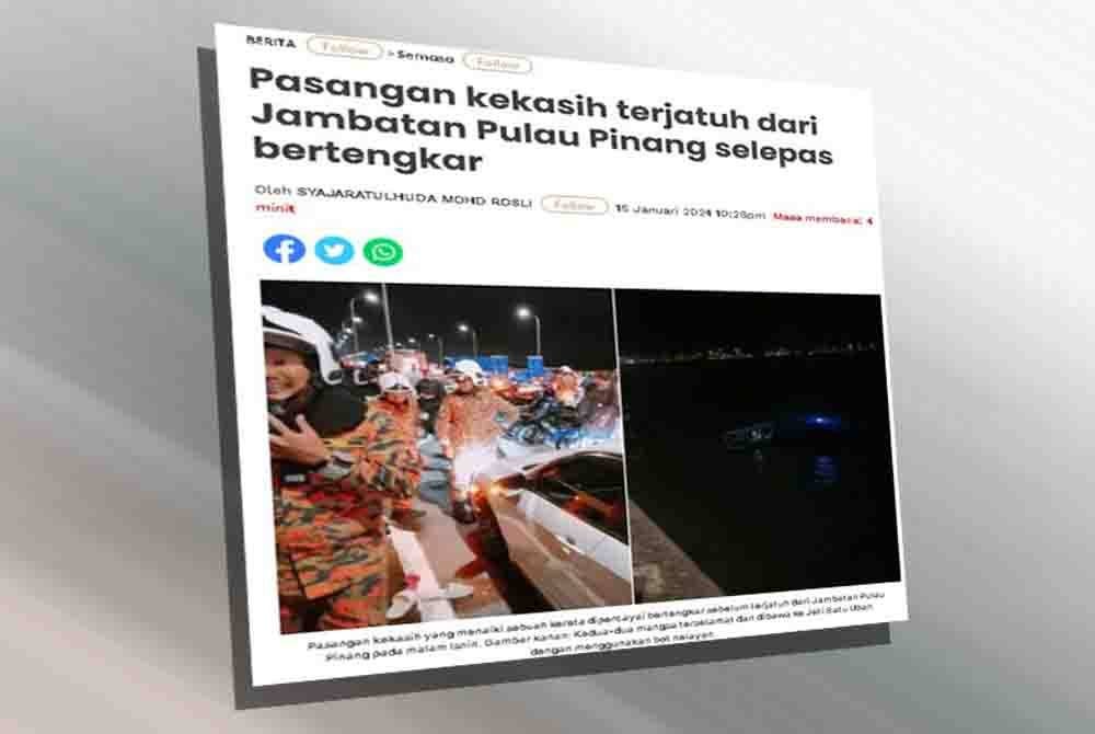 Laporan Sinar Harian.
