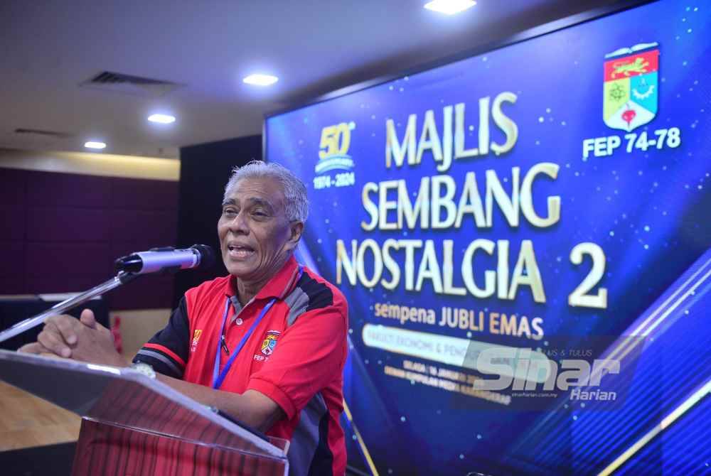 
Wakil Alumni FEP 74-78 UKM, Datuk Idros Mohd.