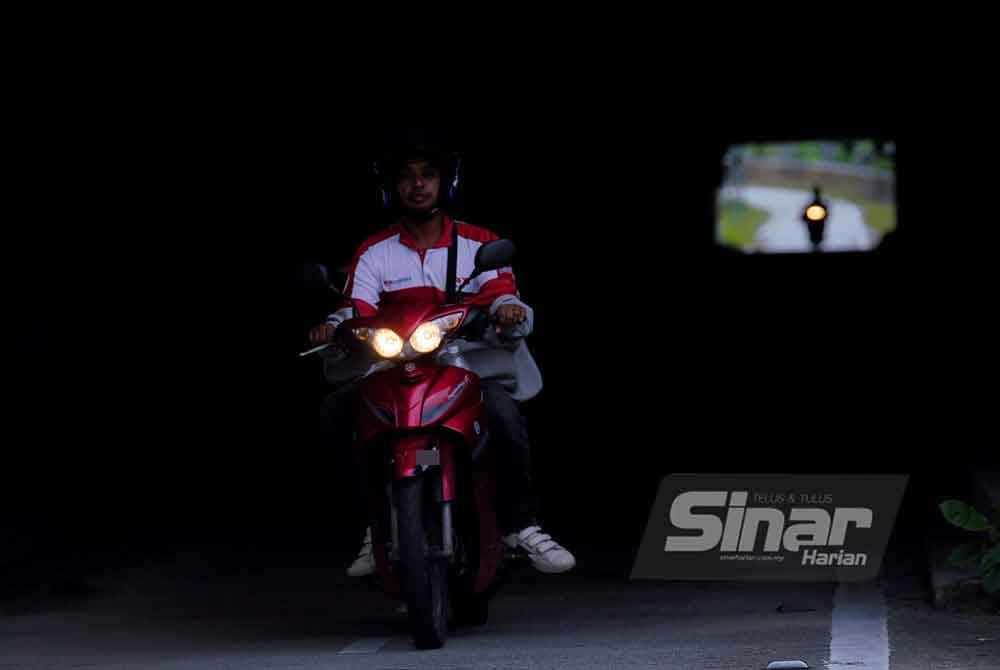 Sistem pencahayaan yang tidak diselenggara dengan baik menjadikan terowong gelap boleh mengundang bahaya kepada penunggang motosikal.
