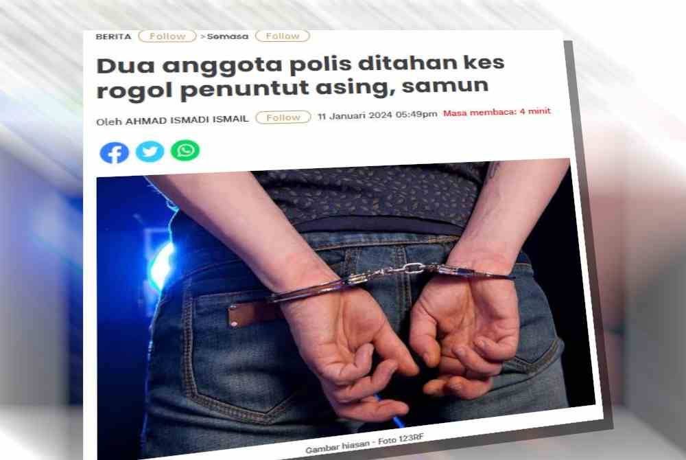 Laporan Sinar Harian sebelum ini.
