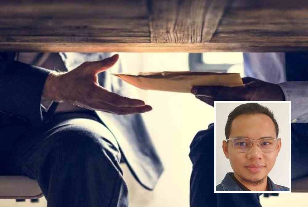 Kerajaan perlu menyediakan satu medium yang selamat untuk orang awam membuat laporan berhubung kes rasuah berlaku di sekeliling mereka. Gambar kecil: Mohammad Amar