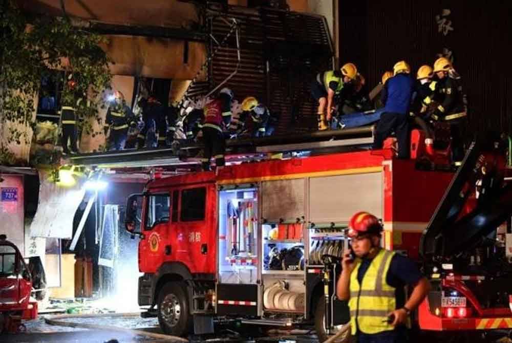 Insiden berlaku awal pagi Sabtu di sebuah bengkel pengeluaran milik syarikat Shenrong Metal Technology Limited.