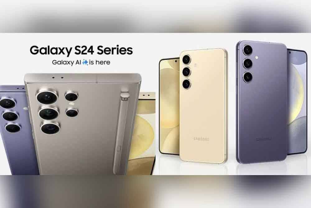 Samsung Malaysia perkenalkan Siri Samsung Galaxy S24 yang membuka lembaran baharu untuk kategori peranti mudah alih dipacu oleh teknologi kecerdasan buatan (AI). Foto Samsung